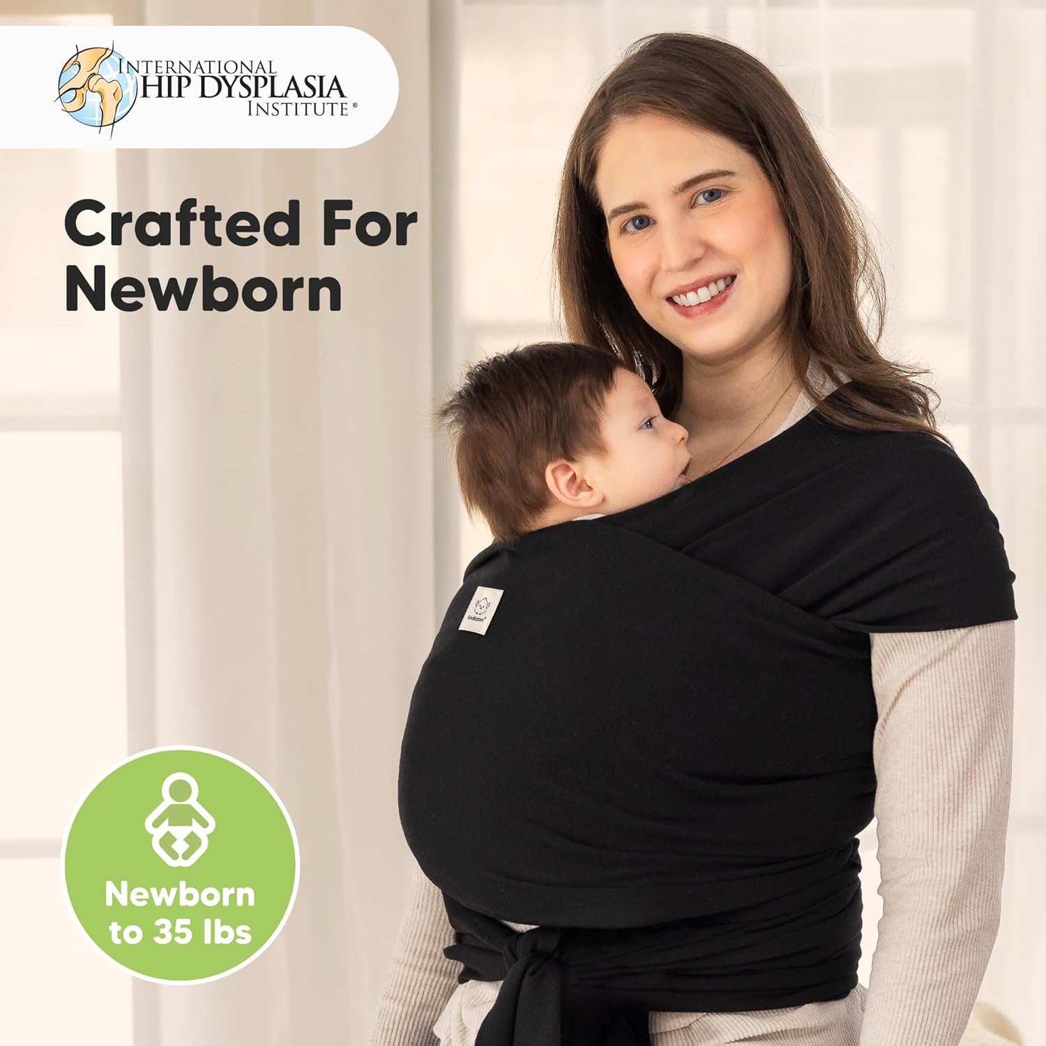 Tiny Sprout Adjustable Baby Wrap Carrier